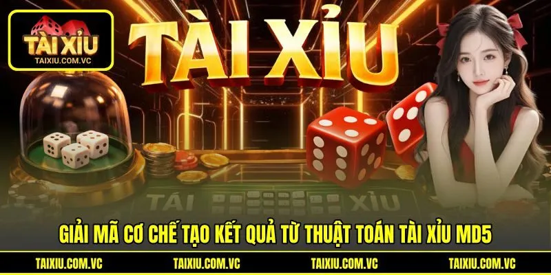 Giải mã cơ chế tạo kết quả từ thuật toán tài xỉu MD5